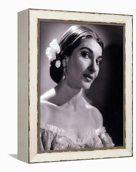 Maria Callas as Violetta in La Traviata-Houston Rogers-Framed Premier Image Canvas