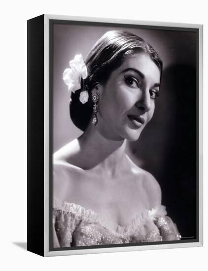 Maria Callas as Violetta in La Traviata-Houston Rogers-Framed Premier Image Canvas