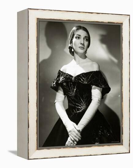 Maria Callas as Violetta in La Traviata-Houston Rogers-Framed Premier Image Canvas