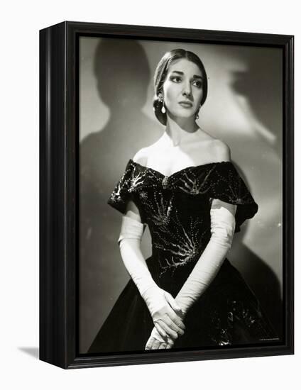 Maria Callas as Violetta in La Traviata-Houston Rogers-Framed Premier Image Canvas