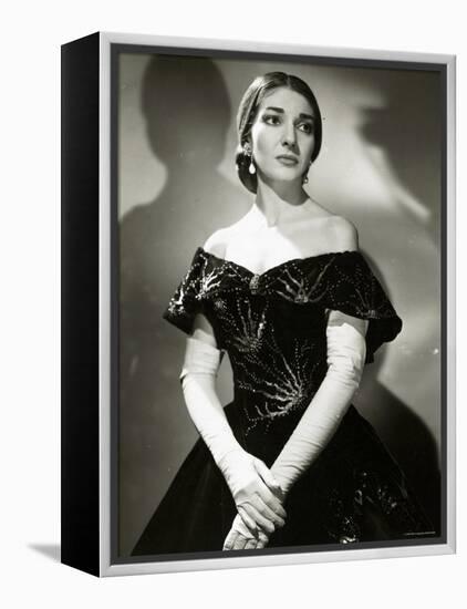 Maria Callas as Violetta in La Traviata-Houston Rogers-Framed Premier Image Canvas