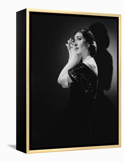 Maria Callas as Violetta in La Traviata-Houston Rogers-Framed Premier Image Canvas