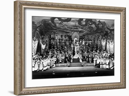 Maria Callas in 'turandot'-null-Framed Photographic Print