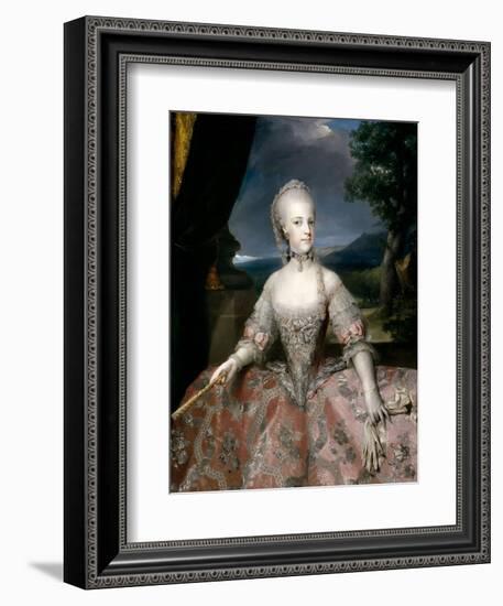 Maria Carolina of Austria, Queen of Naples, Ca. 1768-Anton Raphael Mengs-Framed Giclee Print