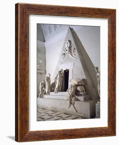 Maria Christina of Austria Funerary Monument-Antonio Canova-Framed Giclee Print