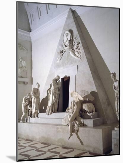 Maria Christina of Austria Funerary Monument-Antonio Canova-Mounted Giclee Print