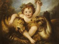 Portrait of the Hon George Lamb, as the Infant Bacchus-Maria Hadfield Cosway-Giclee Print
