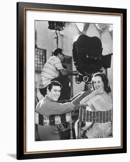 Maria Felix with Son Enrique Alviarez-Bill Ray-Framed Premium Photographic Print