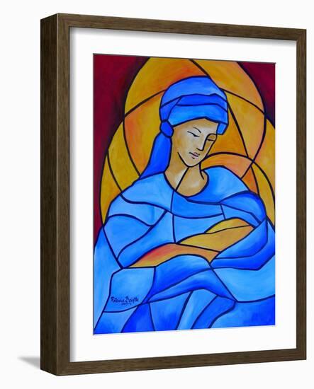 Maria Full of Grace, 2005 (Acrylic on Canvas)-Patricia Brintle-Framed Giclee Print