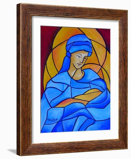 Maria Full of Grace, 2005 (Acrylic on Canvas)-Patricia Brintle-Framed Giclee Print