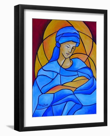 Maria Full of Grace, 2005 (Acrylic on Canvas)-Patricia Brintle-Framed Giclee Print