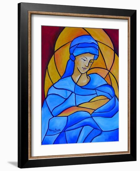 Maria Full of Grace, 2005 (Acrylic on Canvas)-Patricia Brintle-Framed Giclee Print