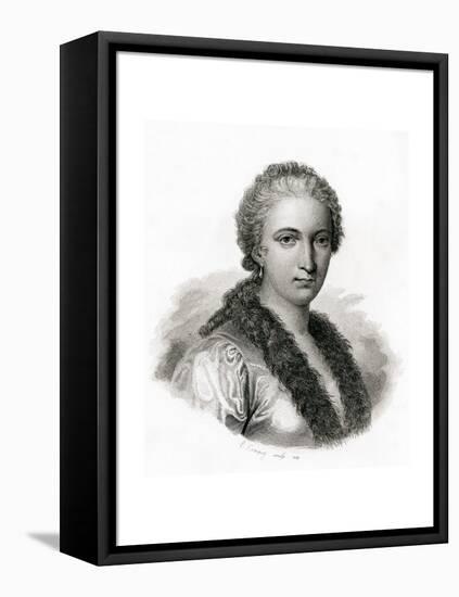 Maria Gaetana Agnesi-E. Conquy-Framed Premier Image Canvas