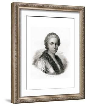 Maria Gaetana Agnesi-E. Conquy-Framed Giclee Print