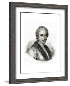 Maria Gaetana Agnesi-E. Conquy-Framed Giclee Print