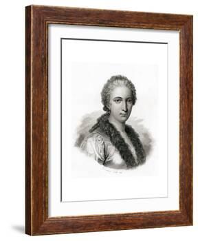 Maria Gaetana Agnesi-E. Conquy-Framed Giclee Print