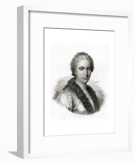 Maria Gaetana Agnesi-E. Conquy-Framed Giclee Print