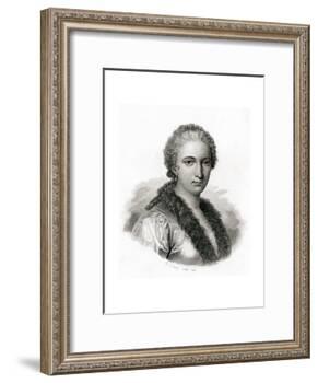 Maria Gaetana Agnesi-E. Conquy-Framed Giclee Print