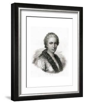 Maria Gaetana Agnesi-E. Conquy-Framed Giclee Print