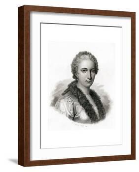 Maria Gaetana Agnesi-E. Conquy-Framed Giclee Print