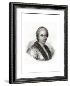 Maria Gaetana Agnesi-E. Conquy-Framed Giclee Print