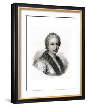 Maria Gaetana Agnesi-E. Conquy-Framed Giclee Print