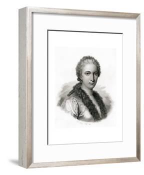 Maria Gaetana Agnesi-E. Conquy-Framed Giclee Print