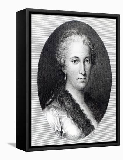 Maria Gaetana Agnesi-Italian School-Framed Premier Image Canvas