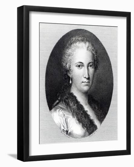 Maria Gaetana Agnesi-Italian School-Framed Giclee Print