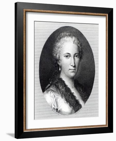 Maria Gaetana Agnesi-Italian School-Framed Giclee Print