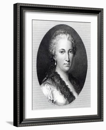 Maria Gaetana Agnesi-Italian School-Framed Giclee Print