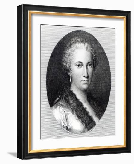 Maria Gaetana Agnesi-Italian School-Framed Giclee Print