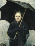 The Umbrella, 1883-Maria Konstantinovna Bashkirtseva-Framed Giclee Print