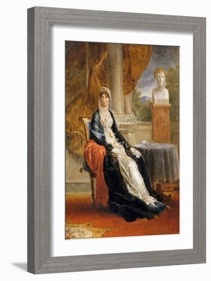 Maria Letizia Buonaparte, Née Ramolino (1750-183)-François Pascal Simon Gérard-Framed Giclee Print