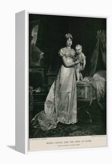 Maria Louisa and the King of Rome-Francois Gerard-Framed Premier Image Canvas