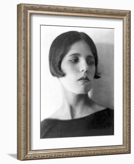 Maria Marin de Orozco, Mexico City, c.1925-Tina Modotti-Framed Photographic Print