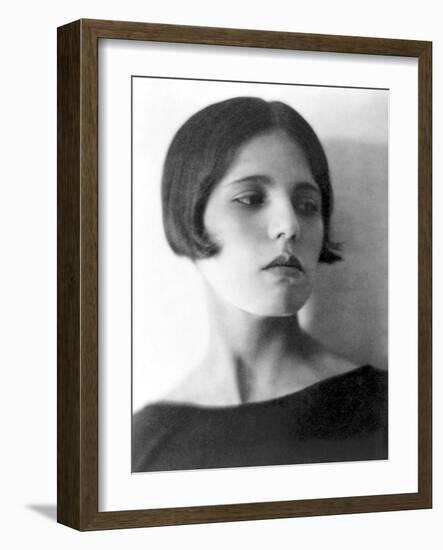 Maria Marin de Orozco, Mexico City, c.1925-Tina Modotti-Framed Photographic Print