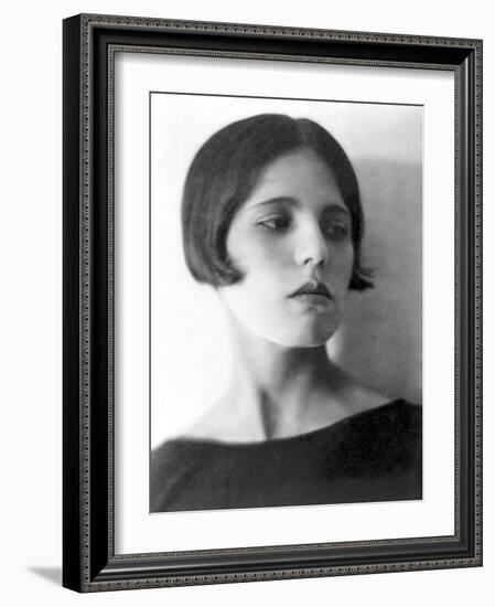 Maria Marin de Orozco, Mexico City, c.1925-Tina Modotti-Framed Photographic Print