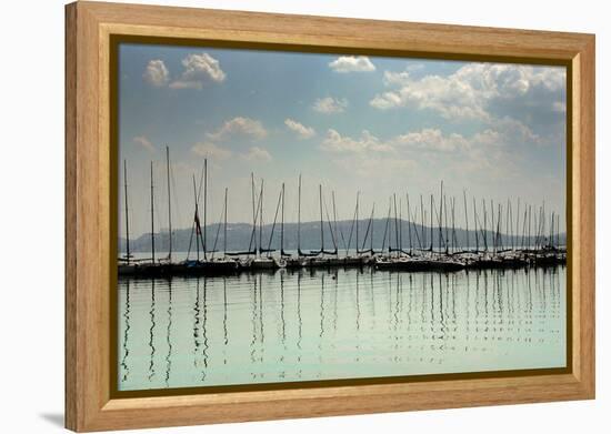 Maria on Lake Balaton Hungary-null-Framed Stretched Canvas