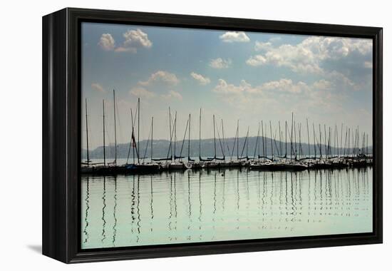 Maria on Lake Balaton Hungary-null-Framed Stretched Canvas