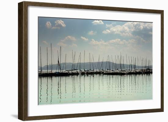 Maria on Lake Balaton Hungary-null-Framed Photo