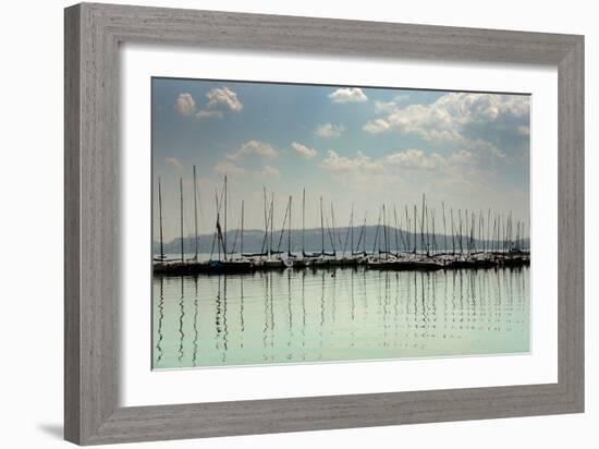 Maria on Lake Balaton Hungary-null-Framed Photo