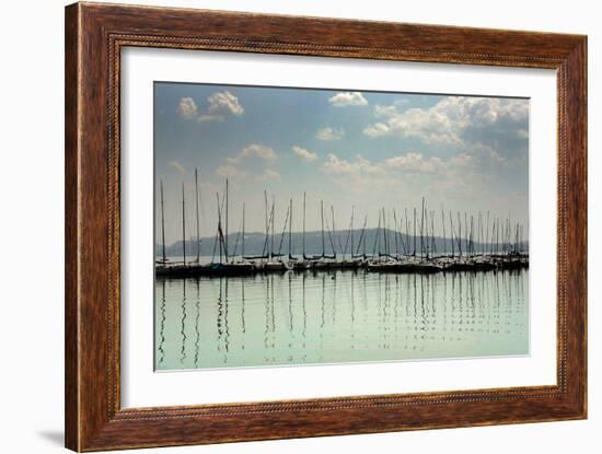 Maria on Lake Balaton Hungary-null-Framed Photo