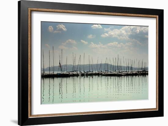 Maria on Lake Balaton Hungary-null-Framed Photo