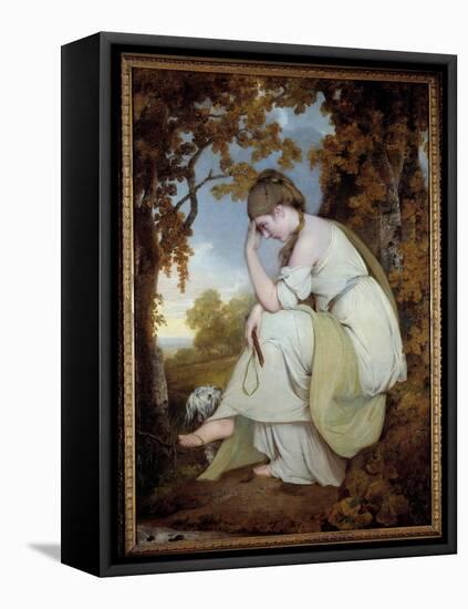 Maria Painting by Joseph Wright of Derby (1734-1797), 1784 Derby, Derby Museum-Joseph Wright of Derby-Framed Premier Image Canvas