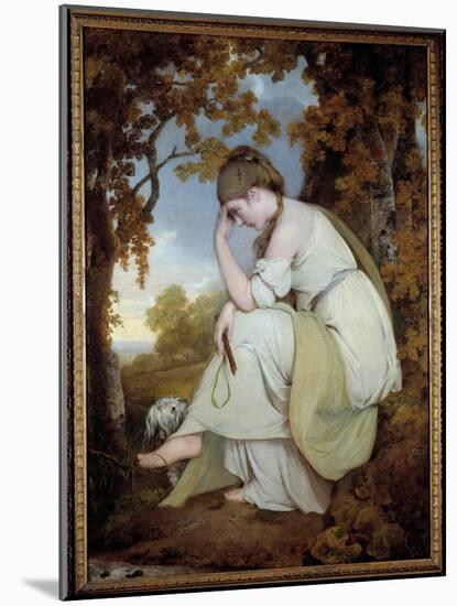 Maria Painting by Joseph Wright of Derby (1734-1797), 1784 Derby, Derby Museum-Joseph Wright of Derby-Mounted Giclee Print