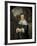 Maria Rey. Wife of Roelof Meulenaer-Ferdinand Bol-Framed Art Print