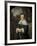 Maria Rey. Wife of Roelof Meulenaer-Ferdinand Bol-Framed Art Print