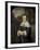 Maria Rey. Wife of Roelof Meulenaer-Ferdinand Bol-Framed Art Print