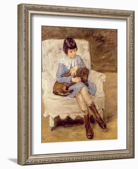 Maria Riezler-White-Max Liebermann-Framed Giclee Print